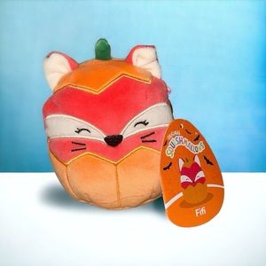 Fifi The Fox Squishmallow Halloween Pumpkin Edition